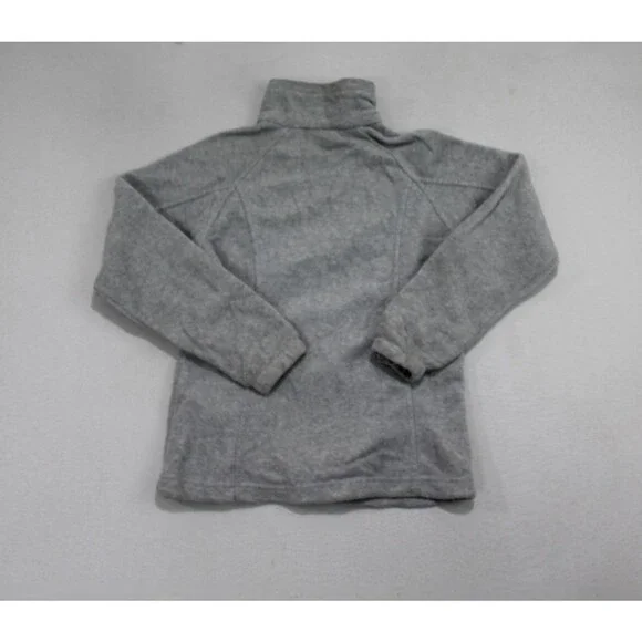 Columbia Men Sweater Fleece Gray Mock Neck Size Small - Picture 8 of 11